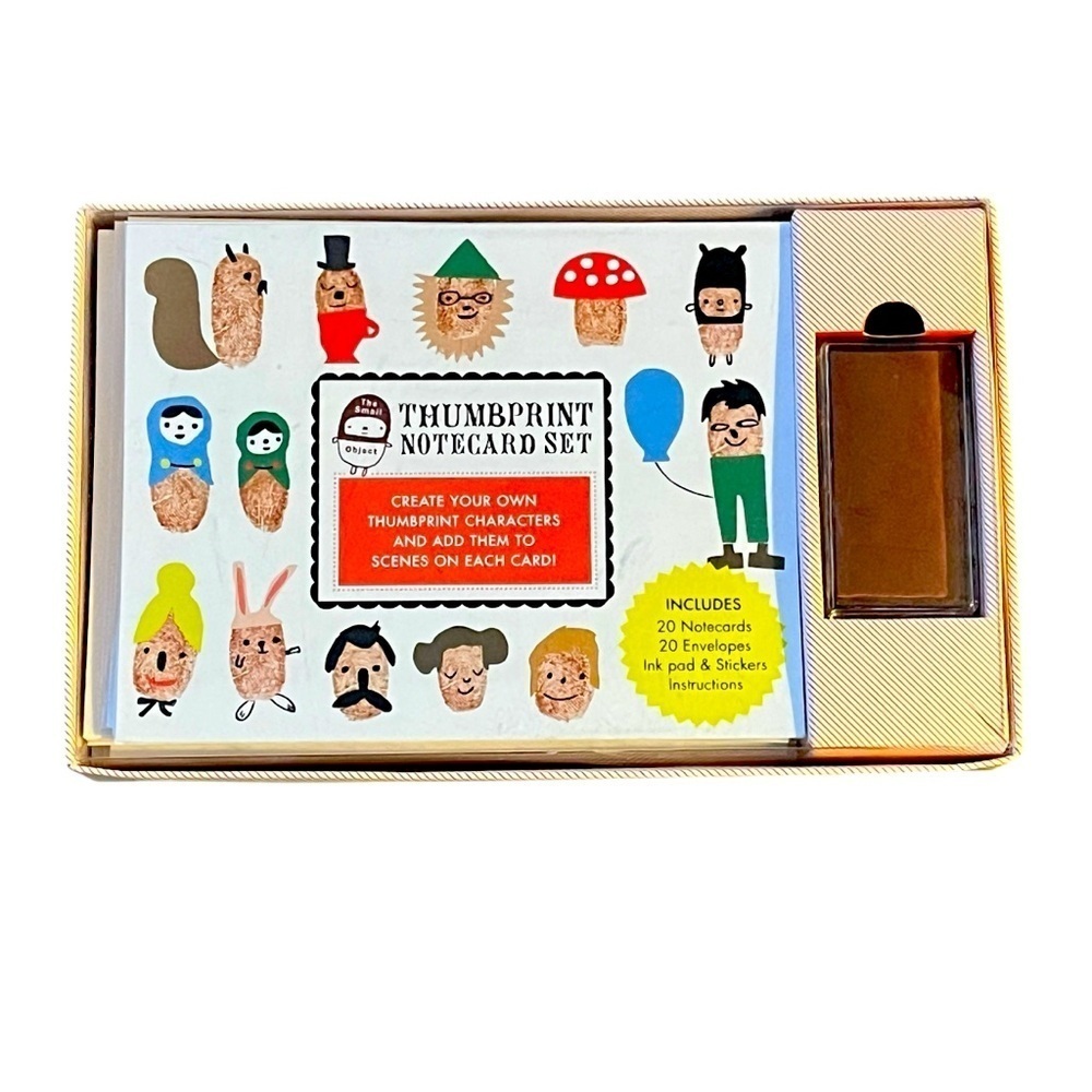 The Small Object Thumbprint Notecard Set- Karen Neuburger (2009)
